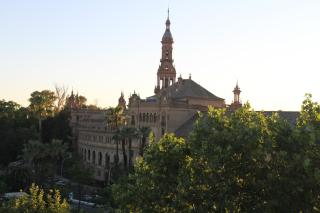 By Plaza de España overlooking Parque María Luisa - Sevilla - 1