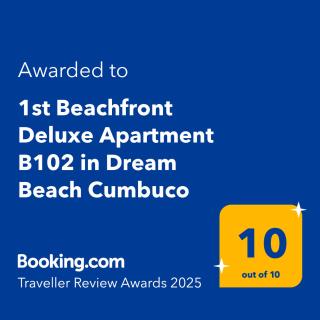 1st Beachfront Deluxe Apartment B102 in Dream Beach Cumbuco - Caucaia - 9