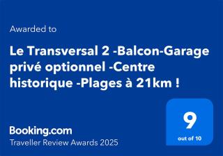 "Le Transversal 2" -Balcon-Garage privé optionnel -Centre historique -Plages à 21km ! - Pézenas - 8