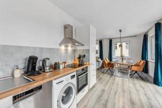 Familienfreundliches Apartment zwischen Potsdam und Berlin für 2-4 Personen - Parkplatz - Balkon - Voll ausgestattete Küche - WLAN - Ferienwohnung Nebelwiesen Stahnsdorf - 5