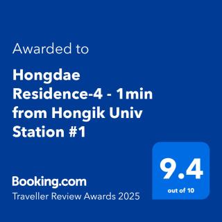 Hongdae Residence-4 - 1min from Hongik Univ Station #1 - Seul - 0
