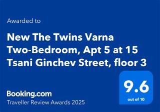 New The Twins Varna Two-Bedroom, Apt 5 at 15 Tsani Ginchev Street, floor 3 - Varna - 9
