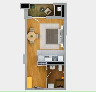 Modern Studio Apt on M3 Saburtalo district - 1