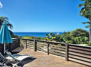Villa CANNELLE, piscine, vue mer - Deshaies - 9