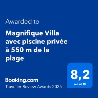 Villa Laurier - Magnifique Villa avec piscine privée à 550 m de la plage - 7