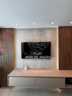 Flat Mar de Angra - Praia Grande - 2 Suítes com cobertura Duplex - 2