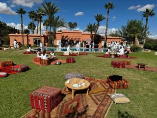 Villa Rayan Marrakech secteur Palmeraie dans Propriété de 2 hectares avec jardin arbres fruitiers - 3