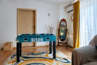 Roof Shelter with Balcony City View Foosball - 4