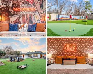 COWBOY RETREAT - Heart of OKC,Near Downtown,OCU,OU&PLAZA, Minigolf, Firepit, Foosball and more - Oklahoma City - 9