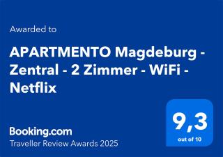 APARTMENTO Magdeburg - Zentral - 2 Zimmer - WiFi - Netflix - Magdeburgo - 9