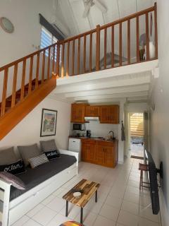 Appartements CHEZ COCO - Résidence de charme au coeur de Terre-de-haut - Clim, kitchenette, terrasse et Wifi - Proche Centre & Plage - 6