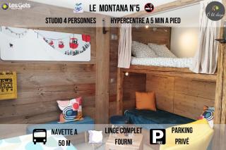 Le Montana - Studio rue du Centre - Cosy et Montagnard - Navette - Les Gets - 0