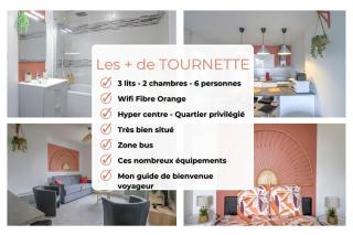 Tournette -6 pers - Hyper Centre - WIFI - Bourg-en-Bresse - 7