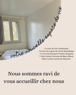 Chambre proche de l'aeroport charles de gaulle - Aulnay-sous-Bois - 0