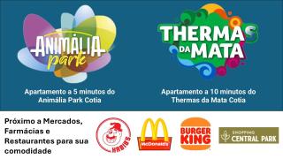 Apartamento confortável Animália Park, Thermas Da Mata, Shopping - Cotia - 7