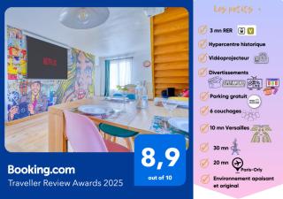 Confort et Nature, Duplex Idéal à Jouy-en-Josas, Parking gratuit, 25 mn orly, 10 mn Versailles - Jouy-en-Josas - 0