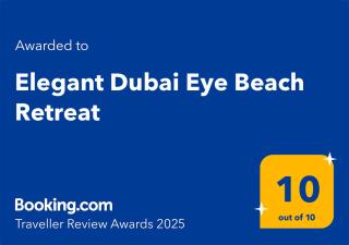 Elegant Dubai Eye Beach Retreat - Dubai - 8