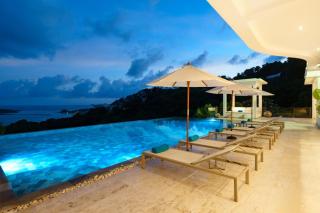 Villa Kazu - Luxury 5-Bedrooms Oceanview Retreat with Cinema, Bar, Infinity Pool, Private Cook & Maid - Amphoe Koksamui - 9