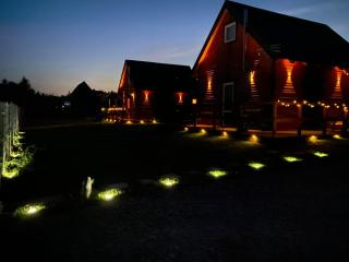 Gawra Nad Jeziorem - całoroczne domki nad jeziorem z balią, jacuzzi i sauną, Kaszuby - Sobącz - 0