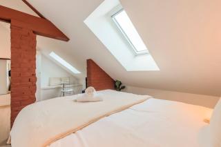 Studio sous les combles côté rue, parking gratuit - Villeneuve d'Ascq - 2