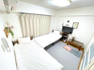 FUKUOKA airport line Ijiri st self check in apartment - 3