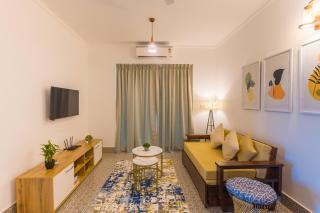 Tranquil 1BHK suite Pool Field Calangute Da Alohas - Calangute - 3