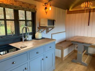 Luxury shepherd hut on rare breed smallholding - Bulford - 2
