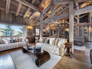 Chalet montagnard à Rochebrune avec jacuzzi, sauna, 6 chambres, proche des pistes, accueil 12 pers - FR-1-569-37 - Megève - 0