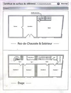 Gite pour 8 personnes 4 chambres - - 6