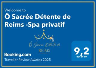 Ô Sacrée Détente de Reims -Spa privatif - Prestige - Proche de la gare - Reims - 7