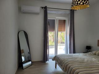 Modernes Apartment direkt am Strand - Chrysi Ammoudia - 9