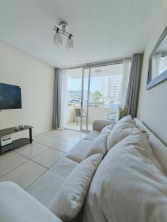 Depto A pasos de la playa-piscina-parking-lavadora-wifi-camas premiun-5pers - La Serena - 8