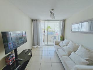 Depto A pasos de la playa-piscina-parking-lavadora-wifi-camas premiun-5pers - 6