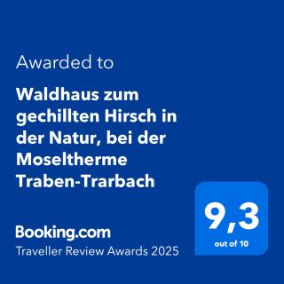 Waldhaus zum gechillten Hirsch in der Natur, bei der Moseltherme Traben-Trarbach - Traben-Trarbach - 6