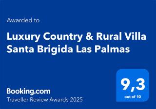 Luxury Country & Rural Villa Santa Brigida Las Palmas - 9