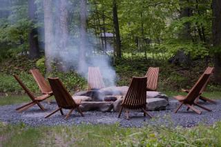 Chic Catskills Cabin with Hot Tub and Fire Pit - Lanesville - 9
