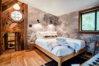 Chic Catskills Cabin with Hot Tub and Fire Pit - Lanesville - 6