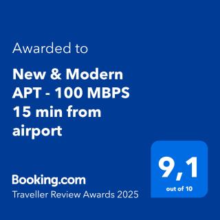 New & Modern APT - 100 MBPS 15 min from airport - San José - 0