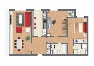 Apto con Garaje Admite Mascotas - 3