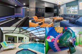 Villa Near Parks with BBall Theme BR, Arcade, Theater - Davenport - 0
