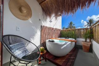 Nomad Palmeira Duplex com Hidromassagem privativa - Pôrto de Pedras - 0