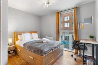 Modern 2 Bed Apartment near Bullring,Birmingham City Centre - Free Parking - Birmingham - 6