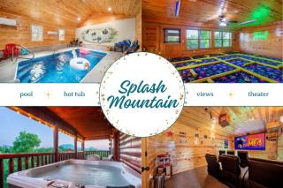 Splash Mountain Amazing Views, Prv Indoor Pool, Mini Golf, Theater Rm - Sevierville - 0