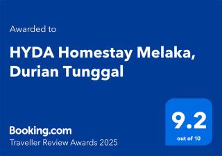 HYDA Homestay Melaka, Durian Tunggal - Kampong Tengah - 9