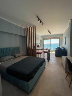 Charaki Sea Breeze Modern Studio with a Refreshing Balcony View - Haraki - 0