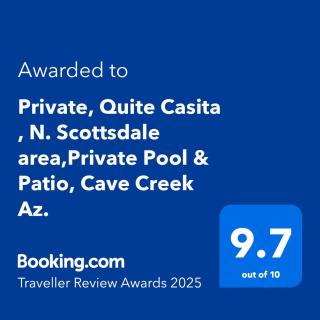 Private, Quite Casita , N. Scottsdale area,Private Pool & Patio, Cave Creek Az. - Cave Creek - 9