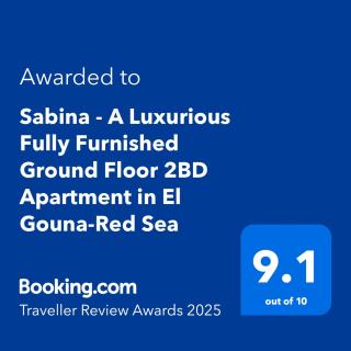 Sabina - A Luxurious Fully Furnished Ground Floor 2BD Apartment in El Gouna-Red Sea - Hurghada - 8