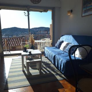 T2 belle terrasse avec vue sur mer - 1