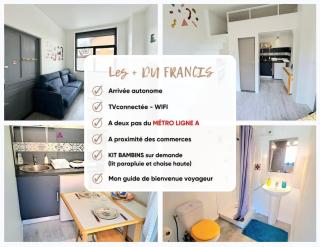 Studio mezzanine proche métro A - Villeurbanne - 7
