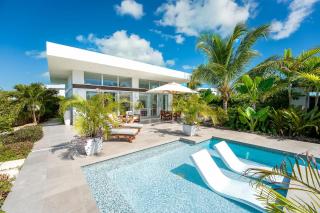 White Villas - Romantic Getaway - Oceanside Large Modern Studio with Pool, 500ft from Long Bay Beach - Long Bay Hills - 7